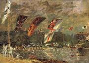 Jean-Antoine Watteau, Regattas at Molesey
